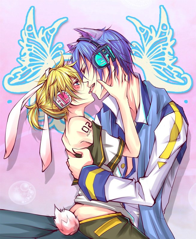 Kaito X Len Magnet Art Id