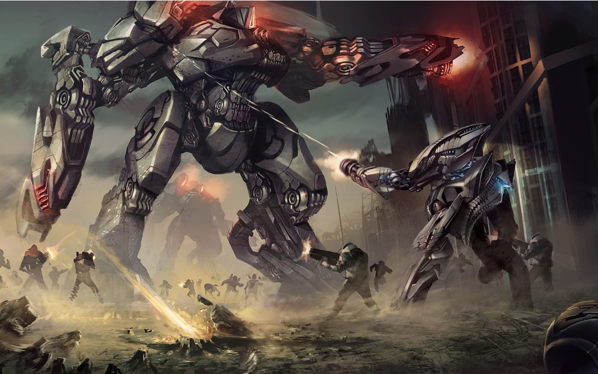 Robot Battle Art - ID: 43601