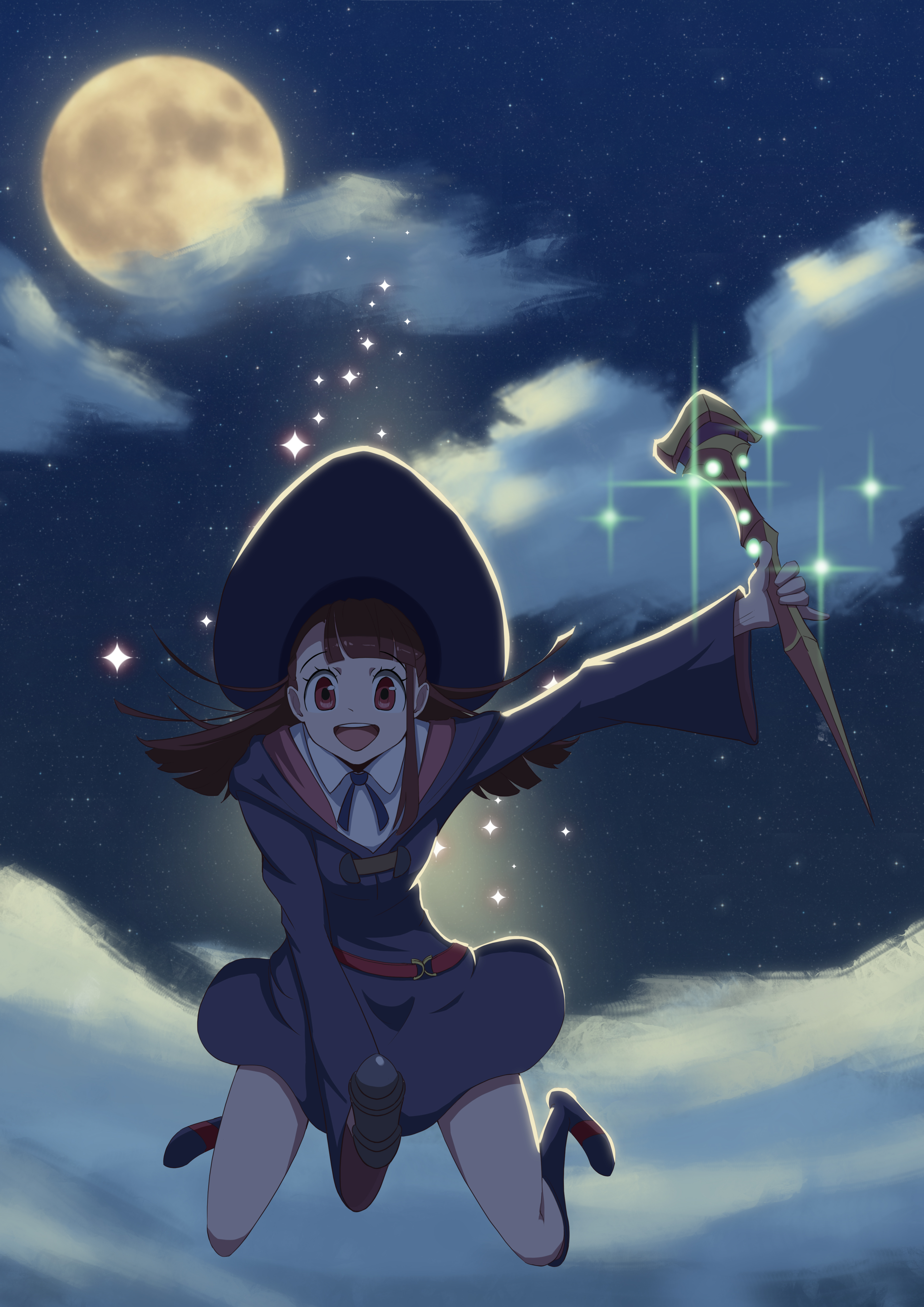 Little Witch Academia Art