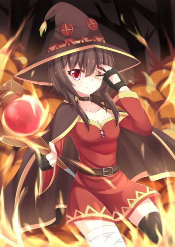 Megumin wallpaper  Arte anime, Anime kawaii, Shows de anime