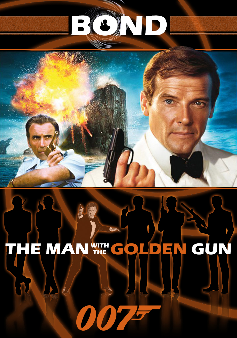 The Man with the Golden Gun Art