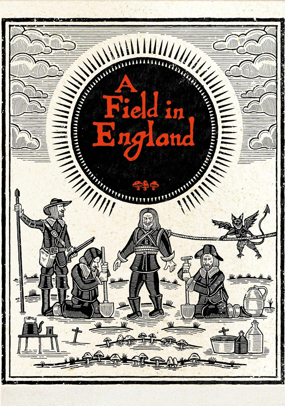 A Field in England Art