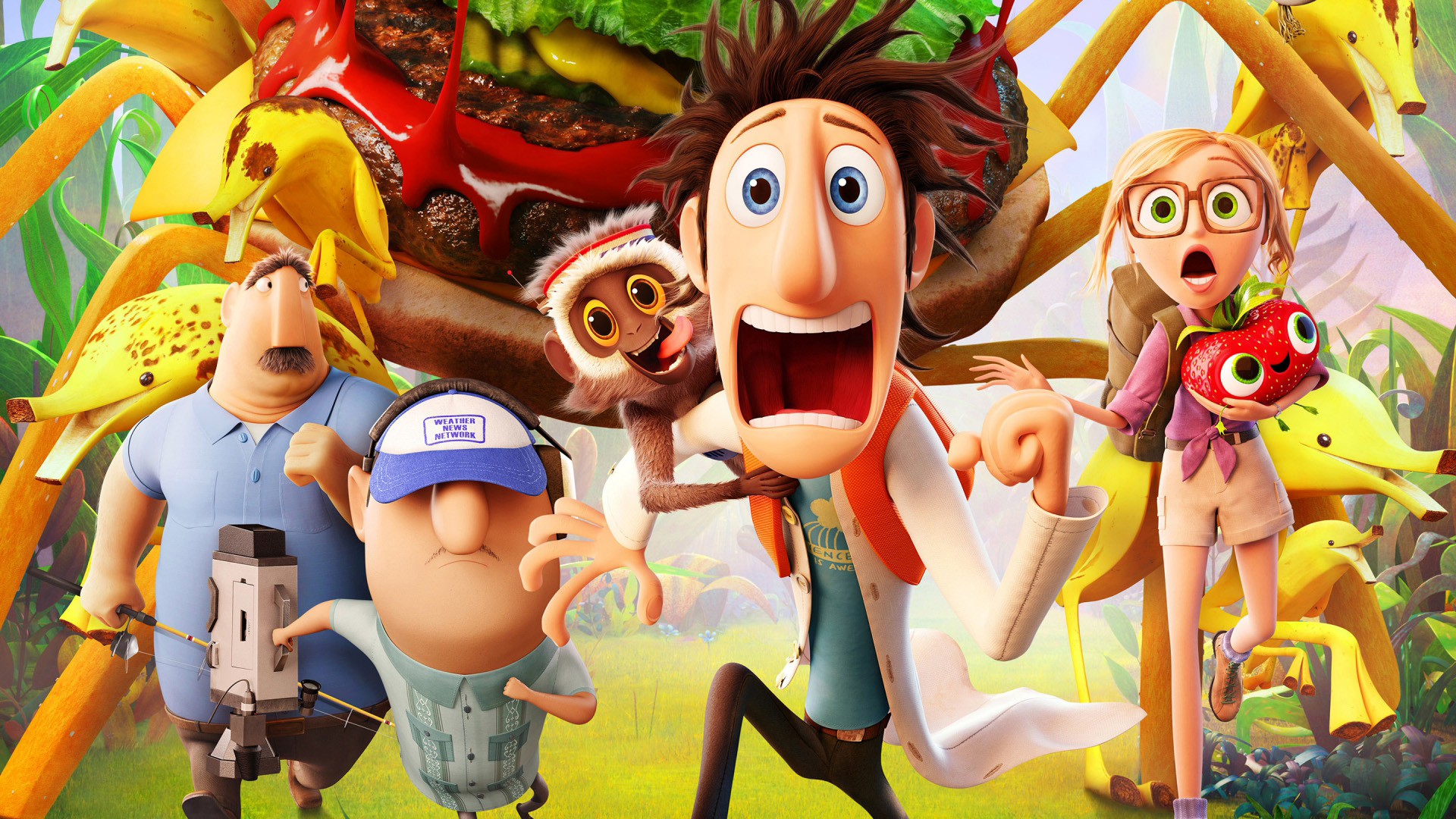 Cloudy with a Chance of Meatballs 2 Art