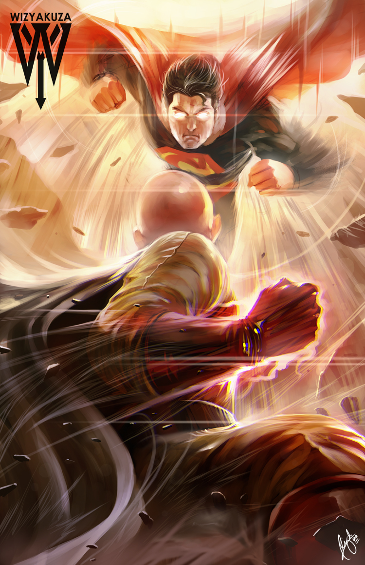 Superman vs Saitama