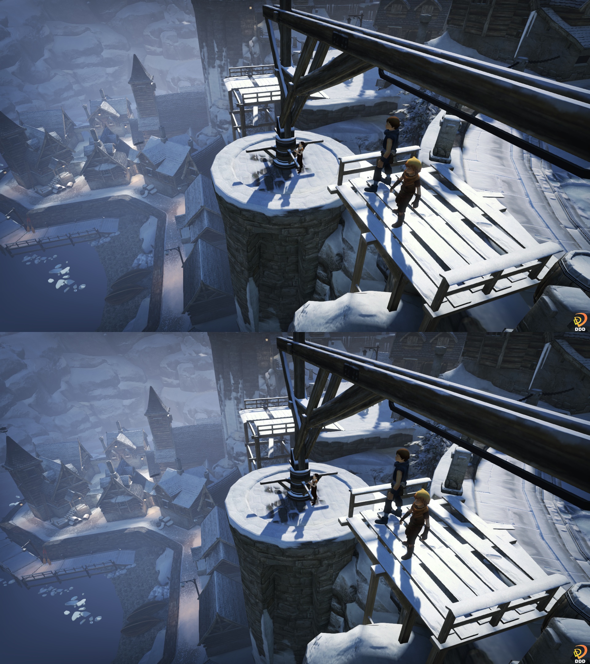 Brothers - A Tale of Two Sons 3D - Ice Village by rocketman5004