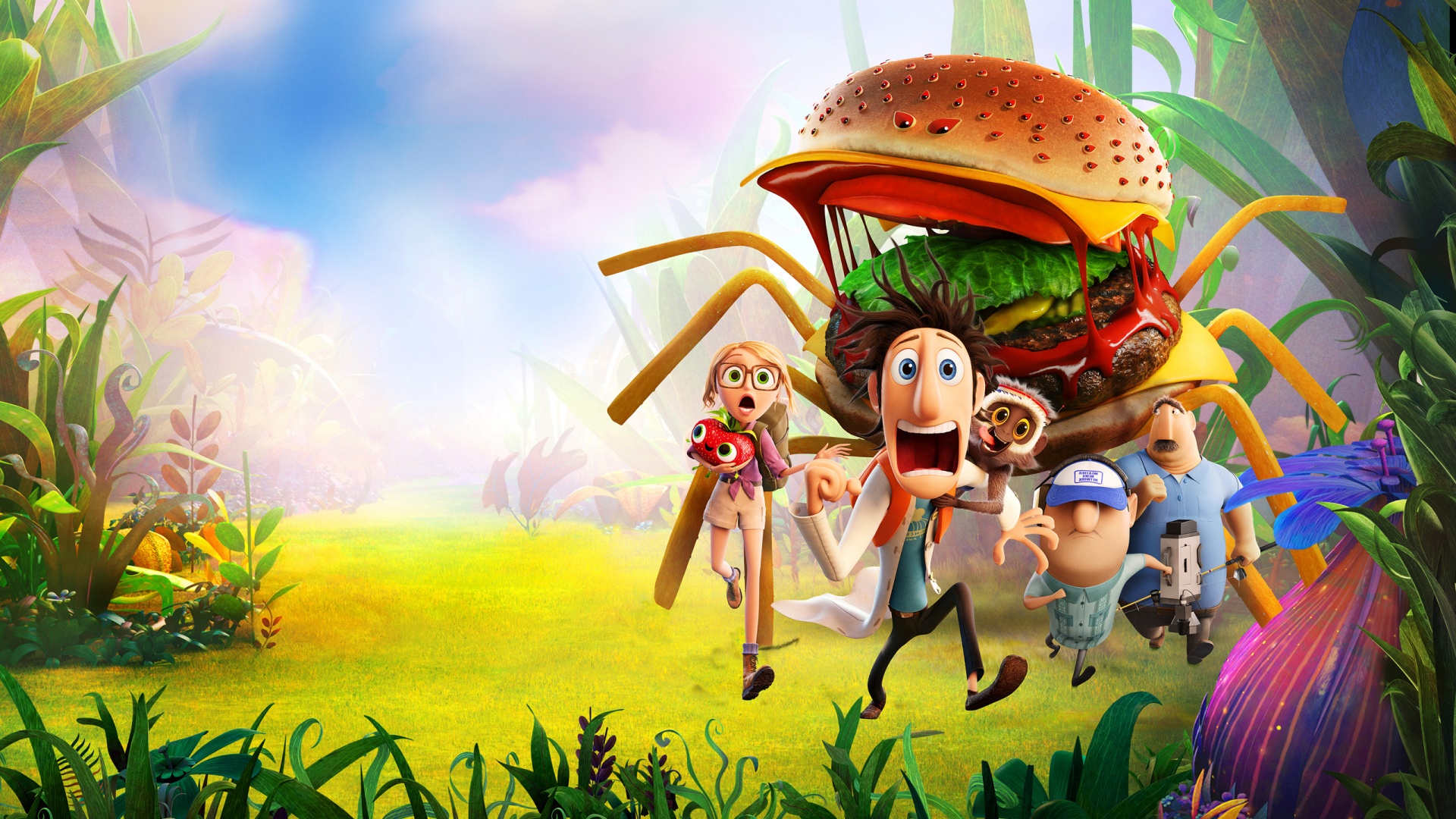 Cloudy with a Chance of Meatballs 2 Art