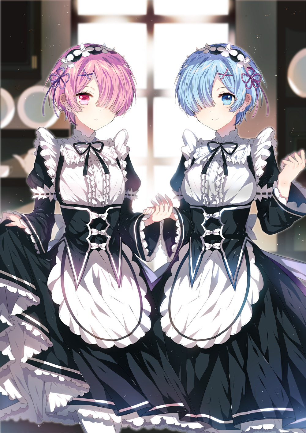 Download Ram (Re:ZERO) Rem (Re:ZERO) Anime Re:Zero - Starting Life In Another World Art