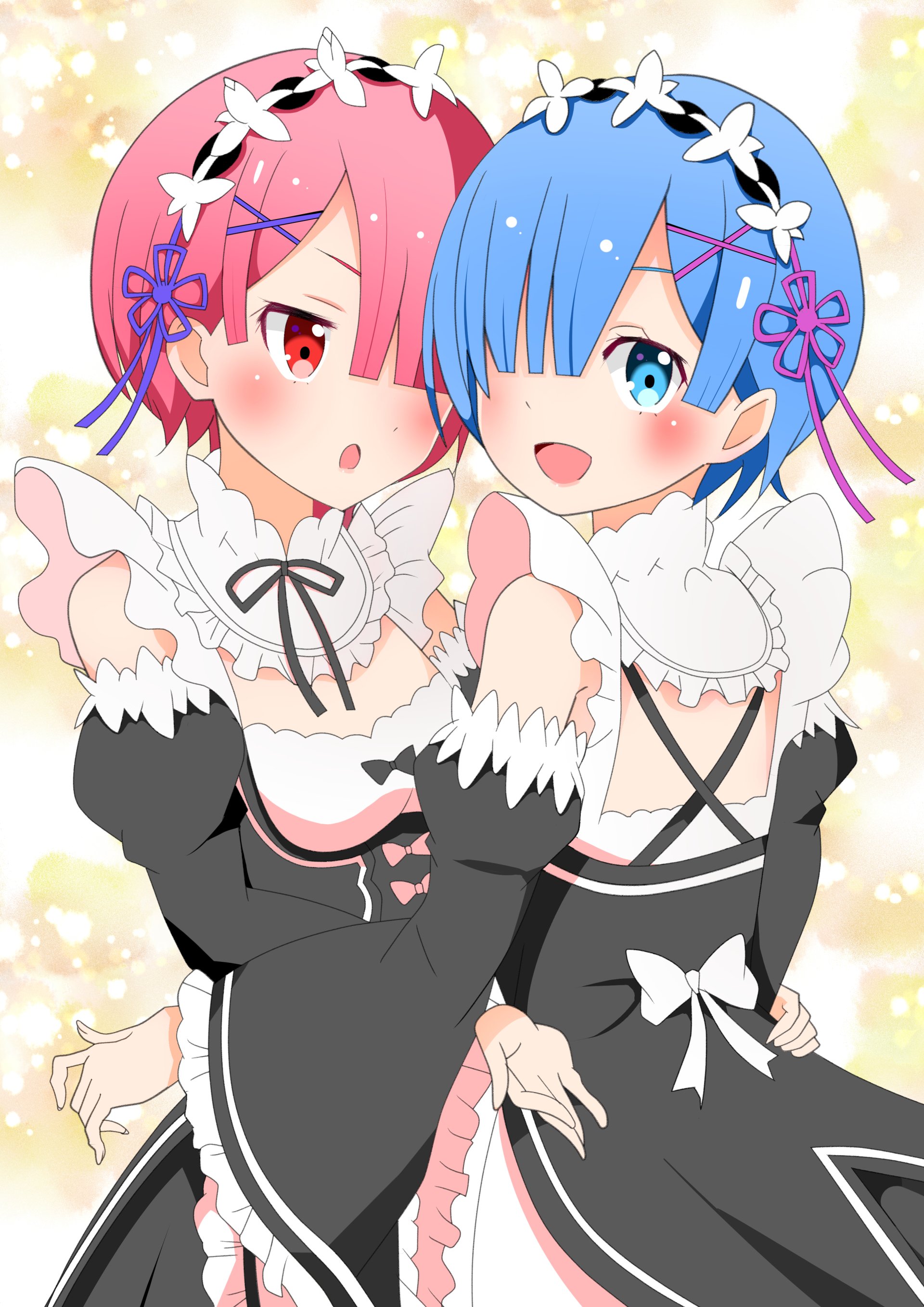 Download Ram (Re:ZERO) Rem (Re:ZERO) Anime Re:Zero - Starting Life In Another World Art