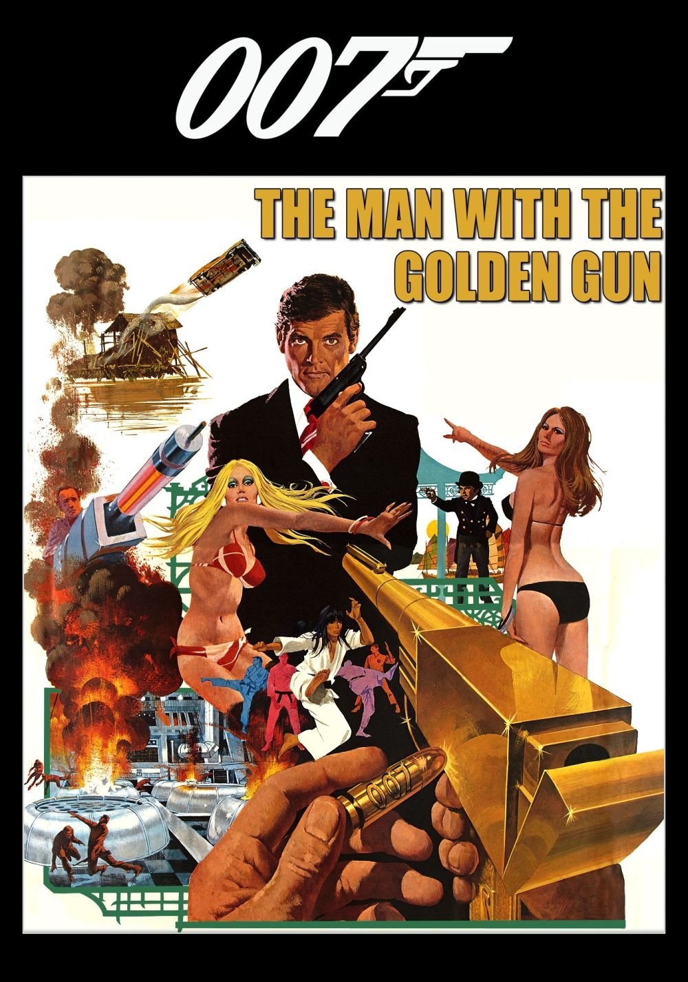 Download Movie The Man With The Golden Gun Art