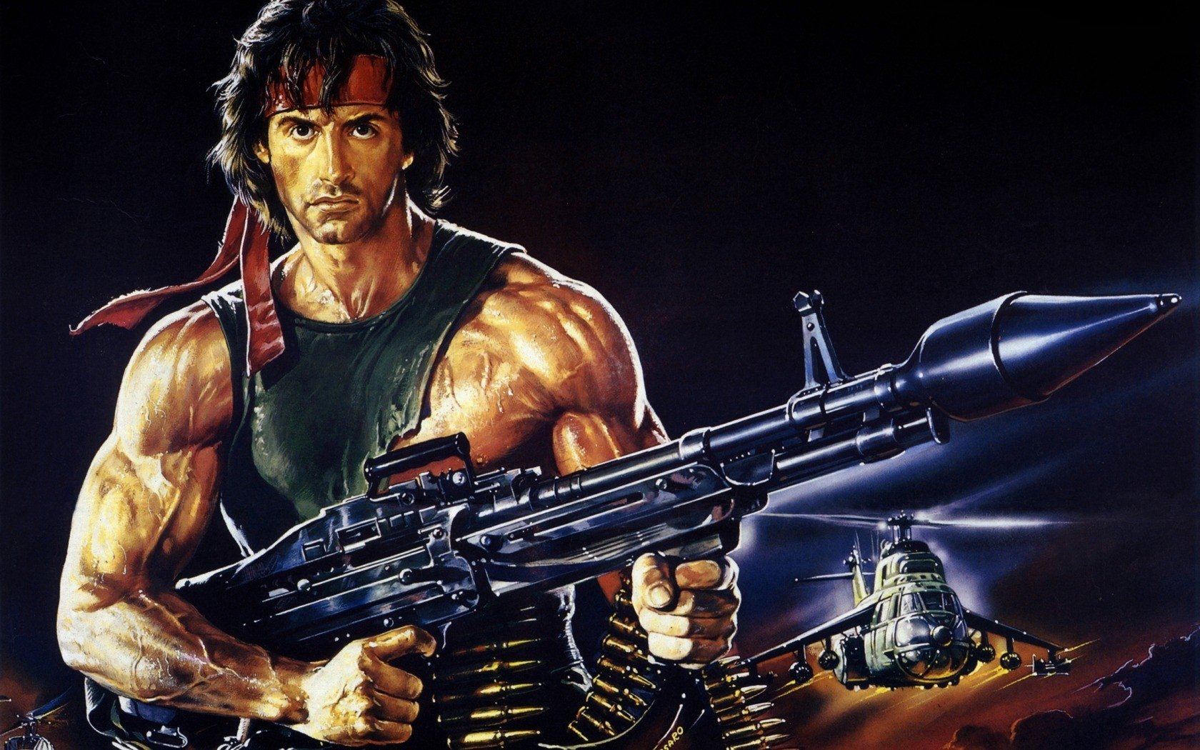 Download Movie Rambo: First Blood Part II Art