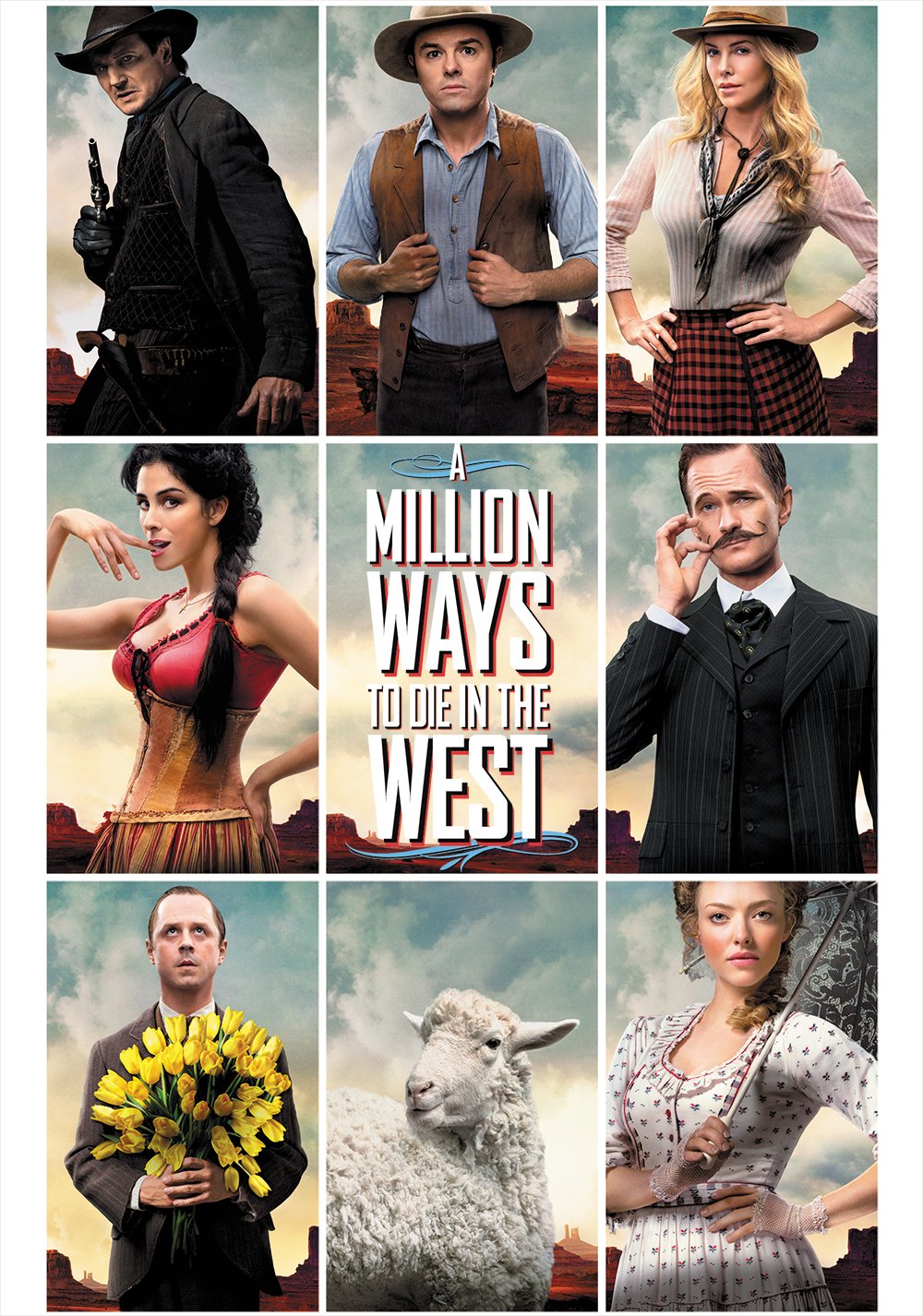Download Movie A Million Ways To Die In The West Art