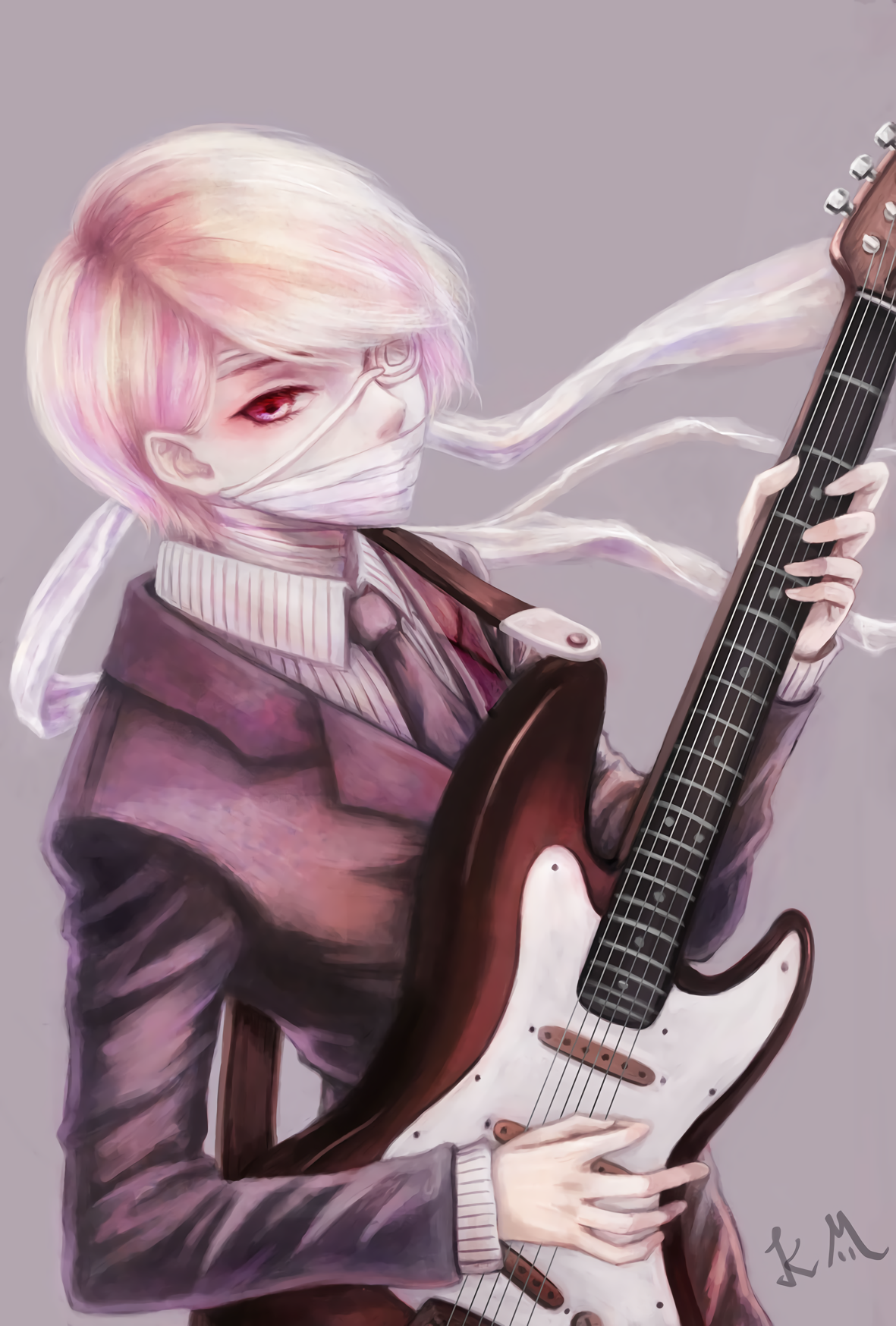 Download Anime Fukumenkei Noise Art