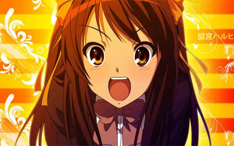 Haruhi Suzumiya Anime The Melancholy of Haruhi Suzumiya Image