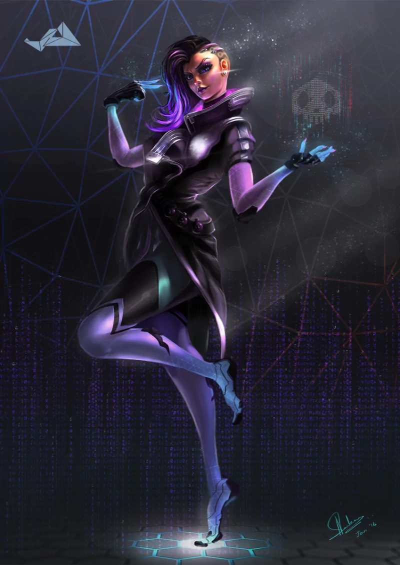 Sombra (Overwatch) video game Overwatch Image