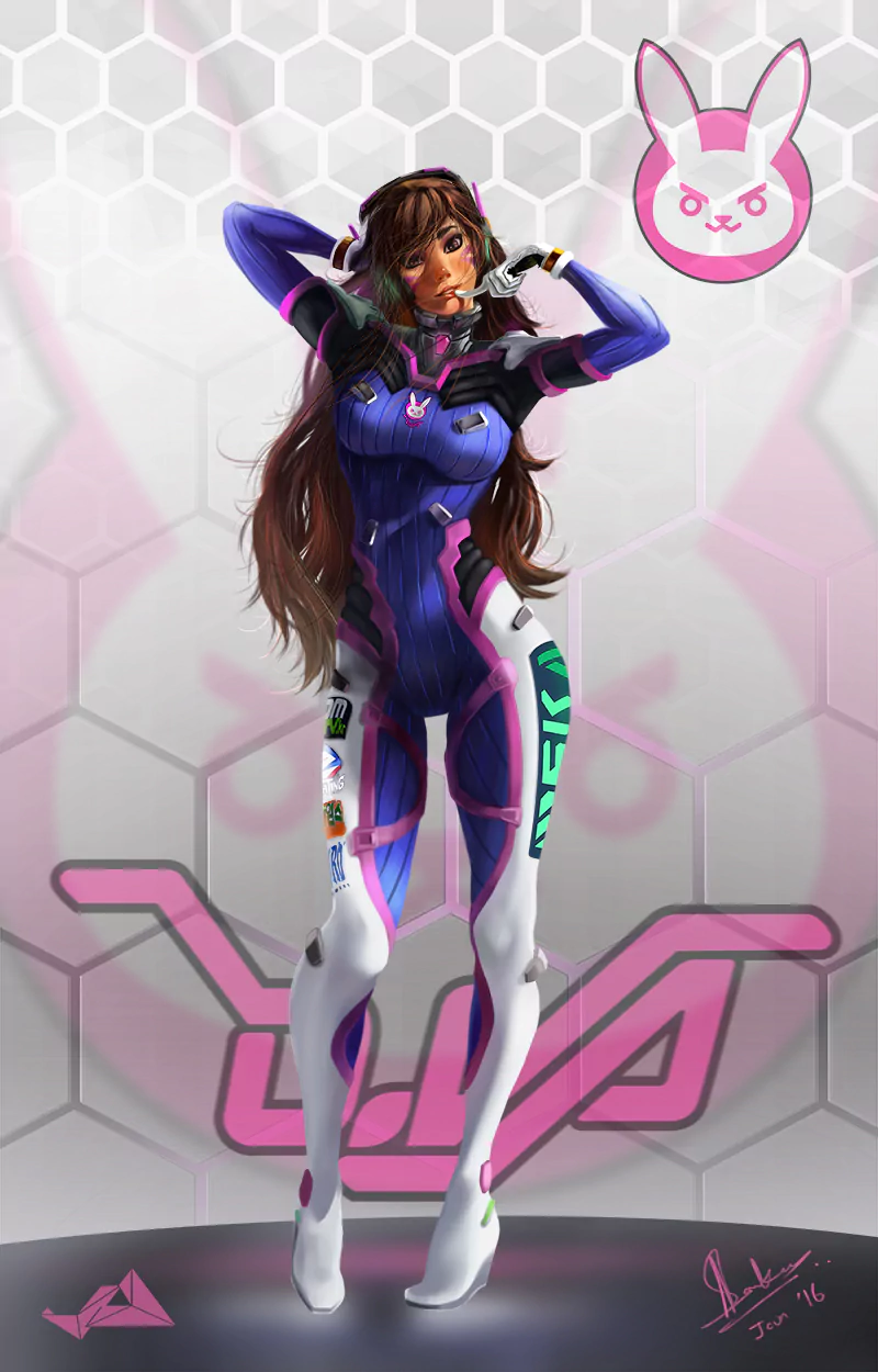 D.Va (Overwatch) video game Overwatch Image