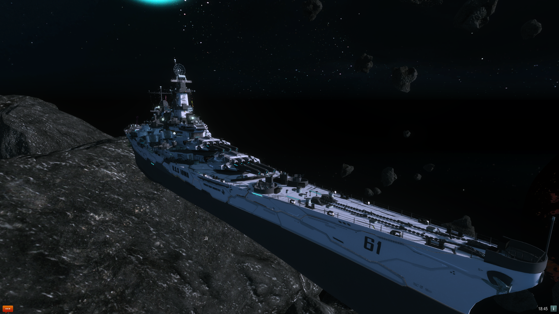 USS Iowa space by Infinite_Lemons
