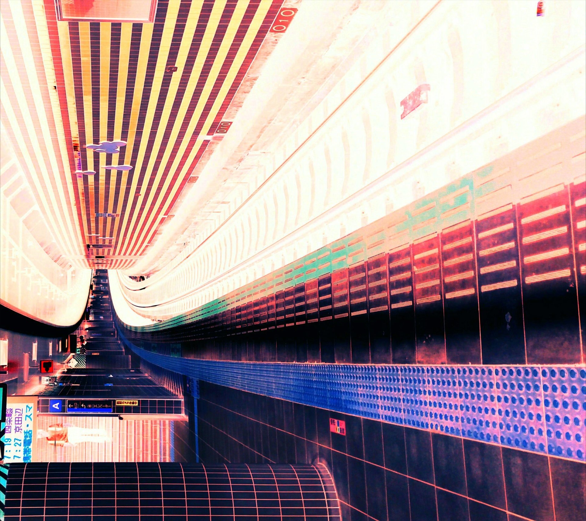 Download Train Station Man Made Subway Station Architecture Art