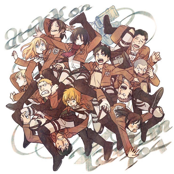 Attack on Titan: Eren, Mikasa & The Scout Regiment United