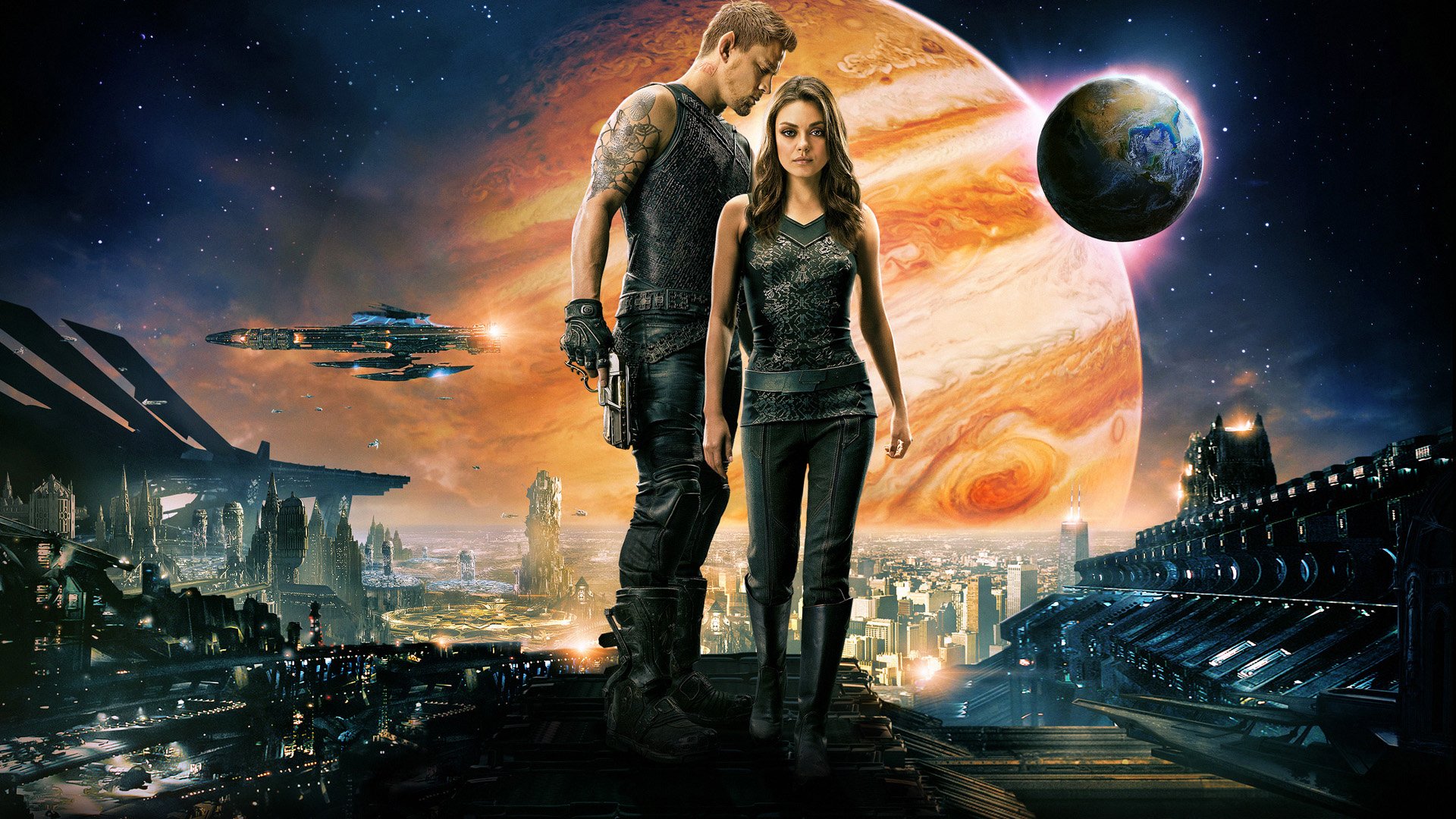 Download Mila Kunis Channing Tatum Movie Jupiter Ascending Art