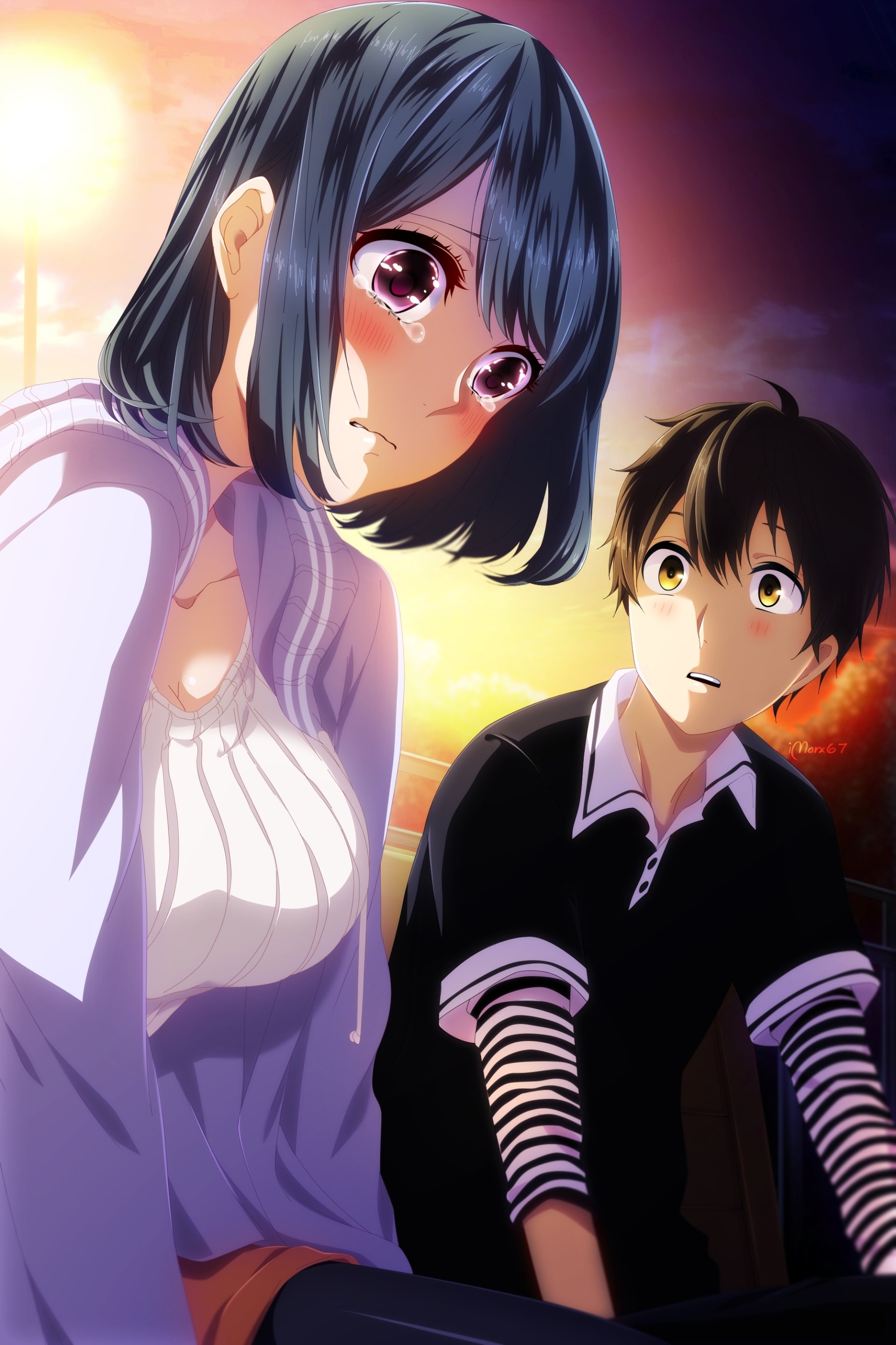 Anime Love and Lies Art