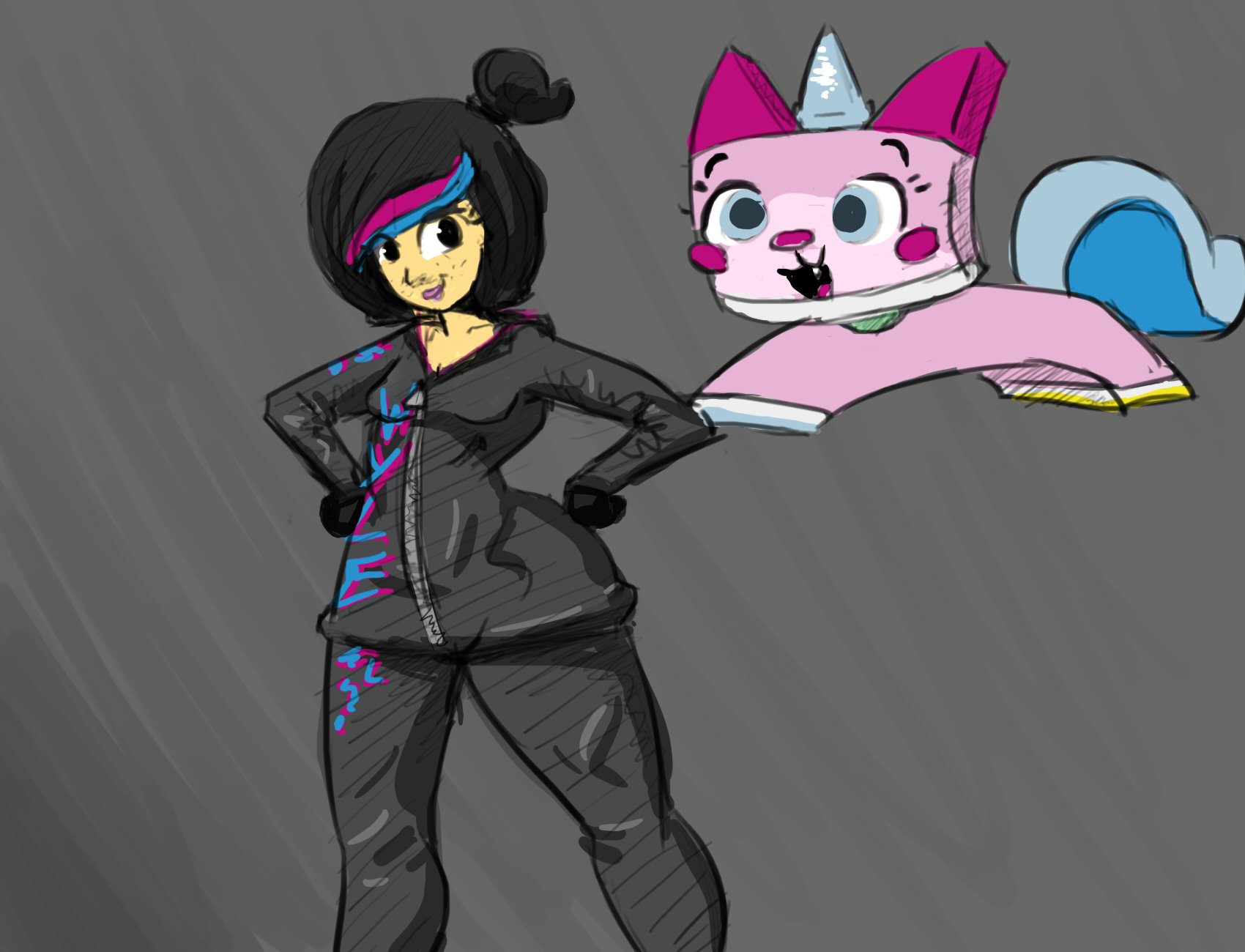 Download Movie Unicorn Cat Lego Wyldstyle (The LEGO Movie) Unikitty (Lego Movie) The Lego Movie Art