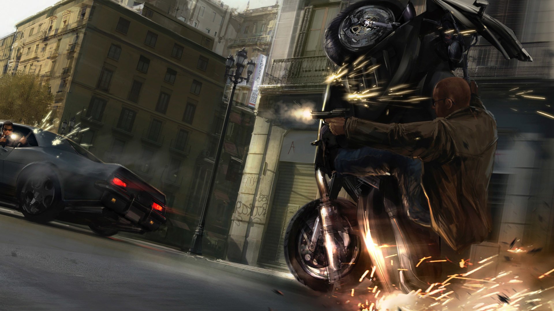 Download Video Game The Wheelman Art