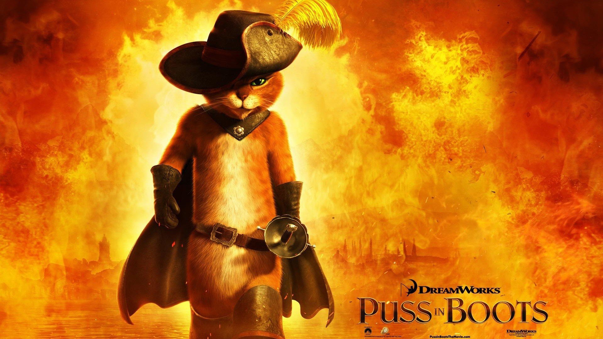 Movie Puss In Boots Art
