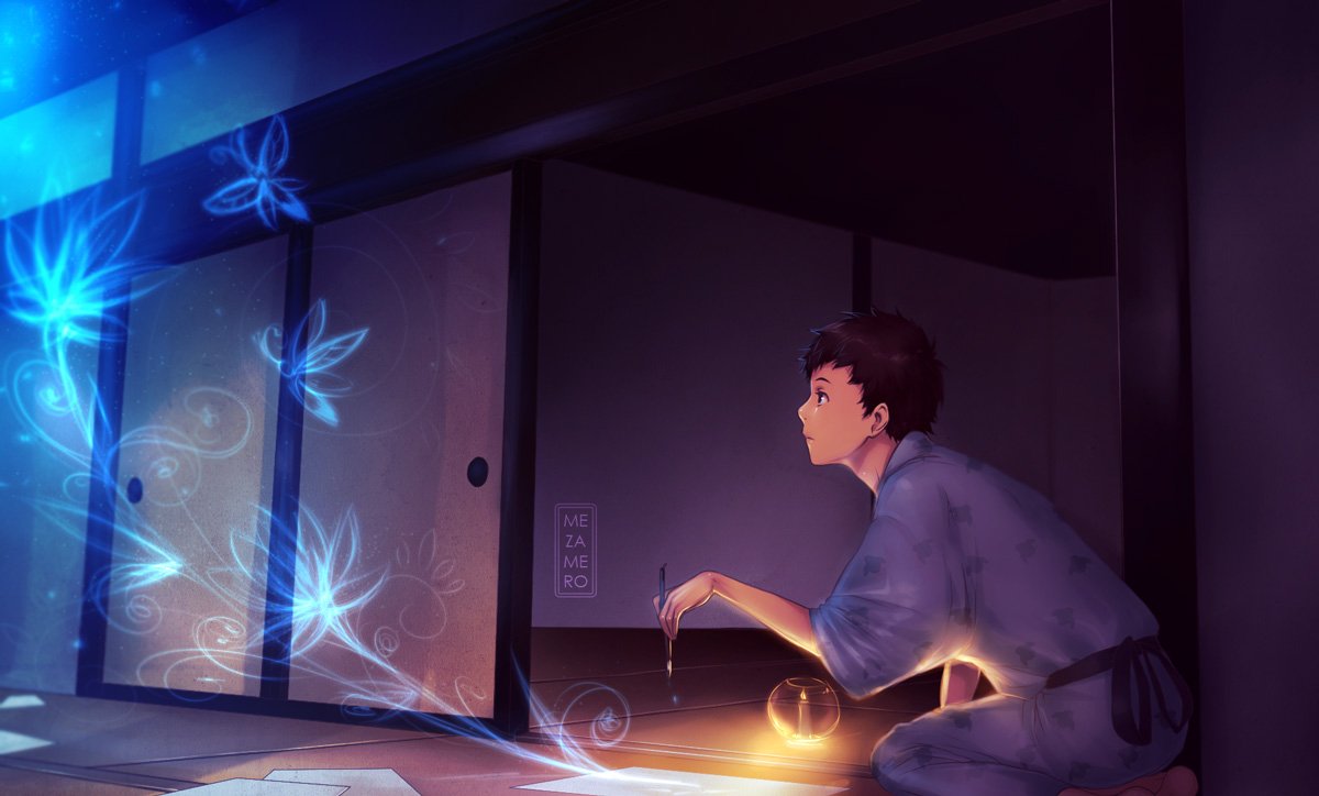 Download Anime Mushishi Art