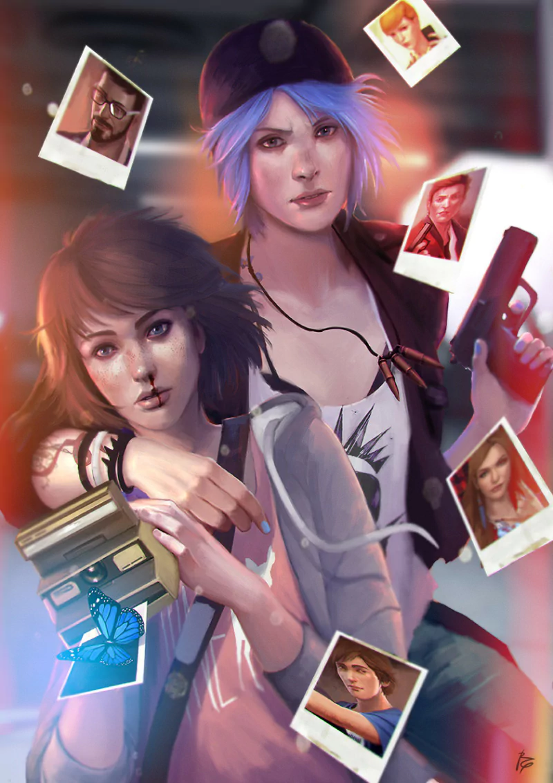 Max Caulfield Chloe Price video game Life Is Strange Image