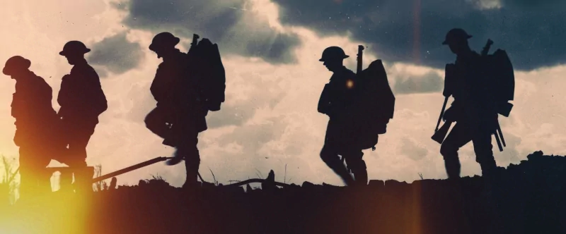 silhouette soldier military World War I soldier silhouette Image