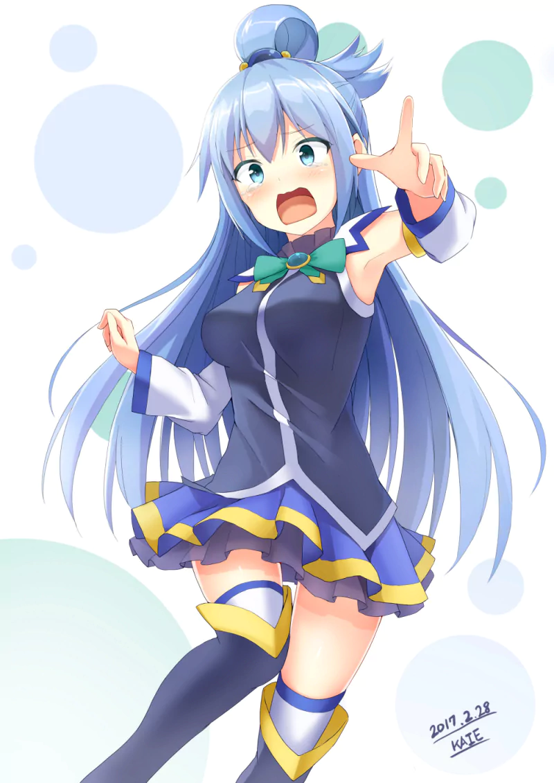 Aqua (KonoSuba) Anime KonoSuba - God’s blessing on this wonderful world!! Image