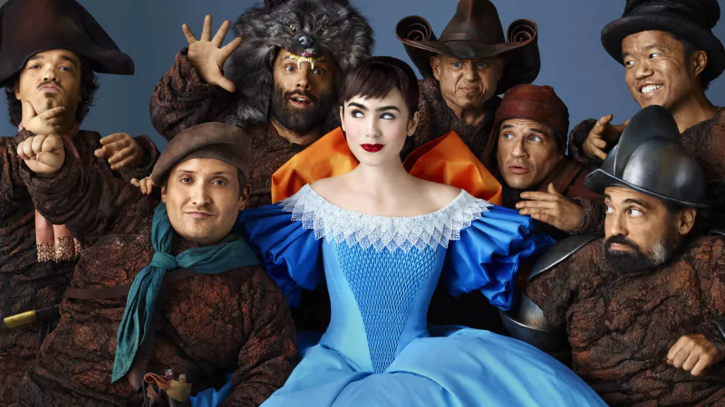 Snow White Lily Collins movie mirror mirror Image