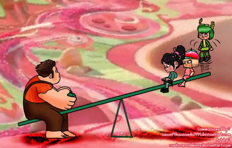 Minty Zaki Taffyta Muttonfudge Vanellope von Schweetz Ralph (Wreck-It Ralph) movie Wreck-It Ralph Image