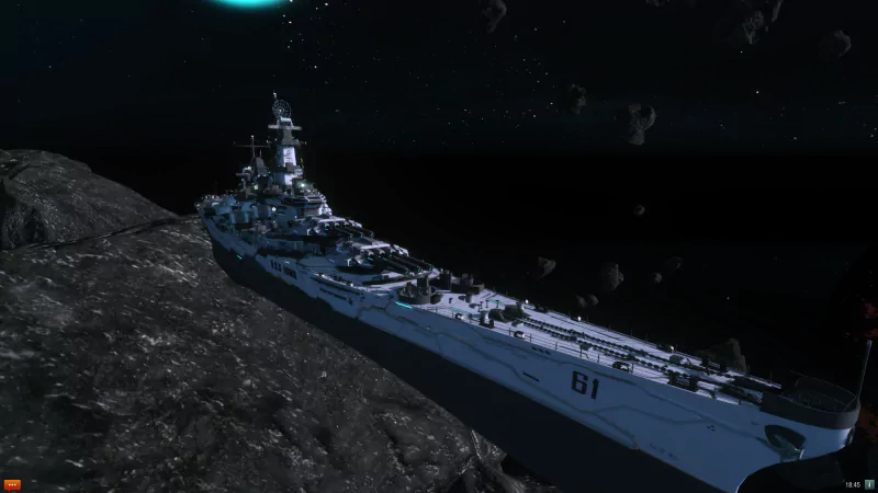  USS Iowa space