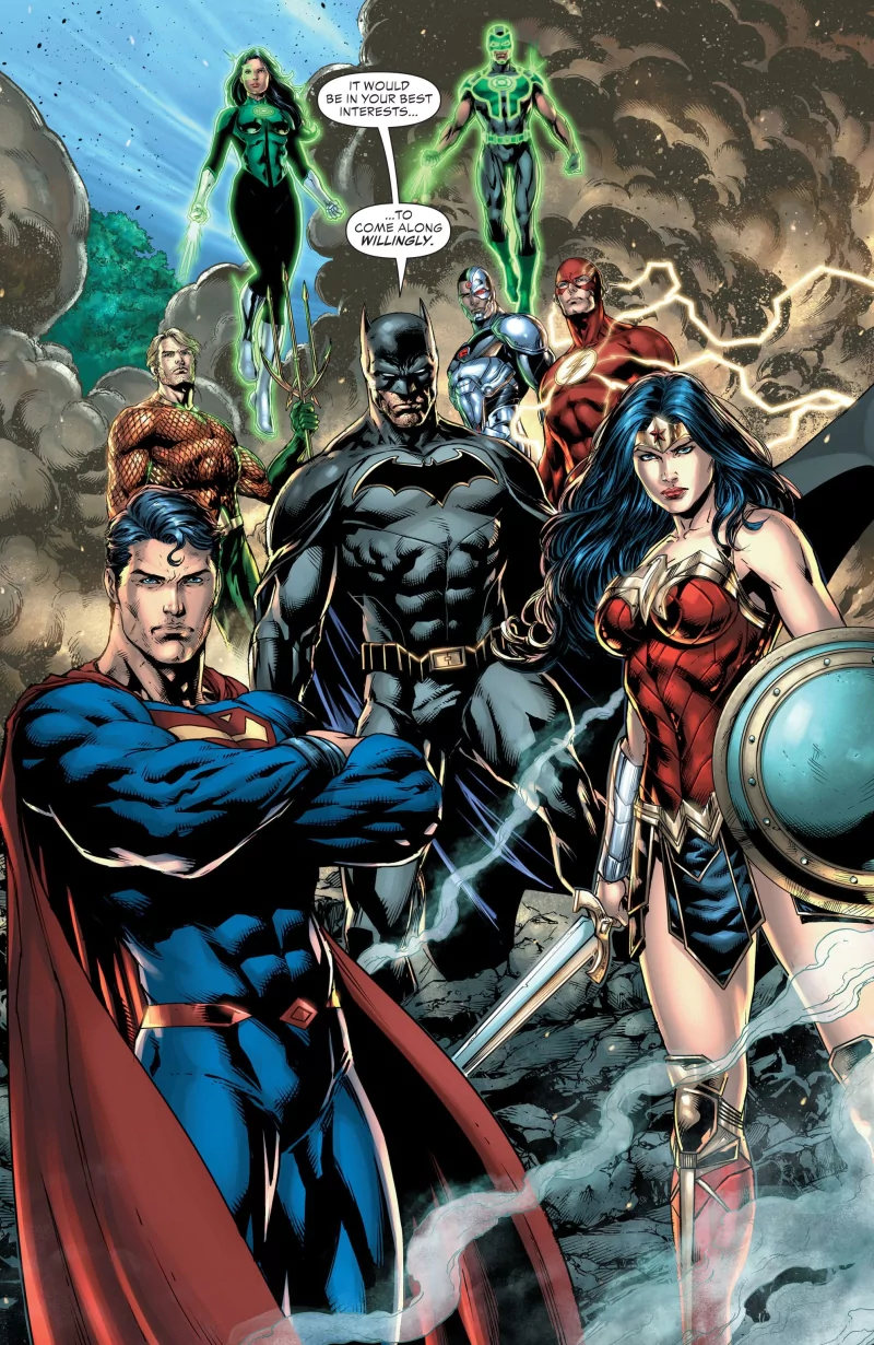 Diana Prince Barry Allen Simon Baz Jessica Cruz (Green Lantern) Green Lantern DC Comics Superman Wonder Woman Aquaman Cyborg (DC Comics) Flash Batman Comic Justice League Image