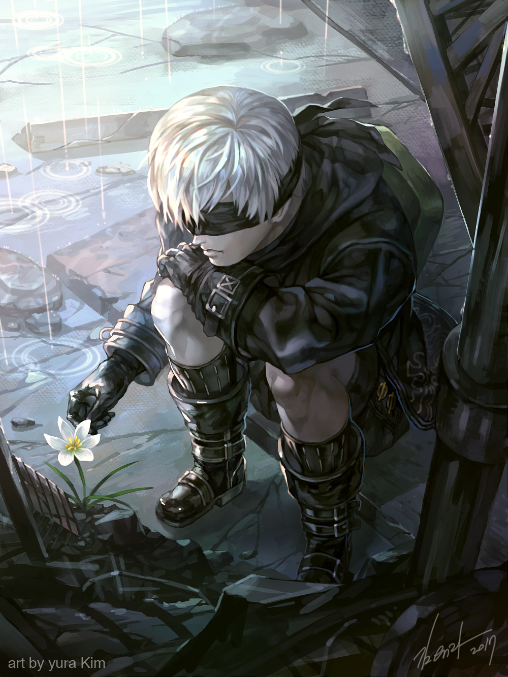 NieR: Automata Art - ID: 103711 - Art Abyss