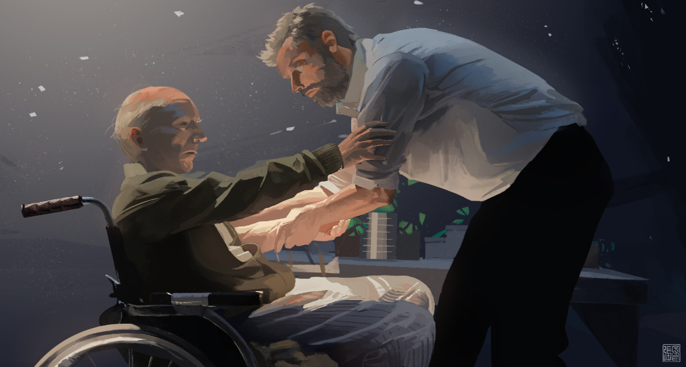 Download Movie Logan Art