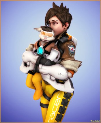 Tracer Track and Field Skin Art - Overwatch Art Gallery