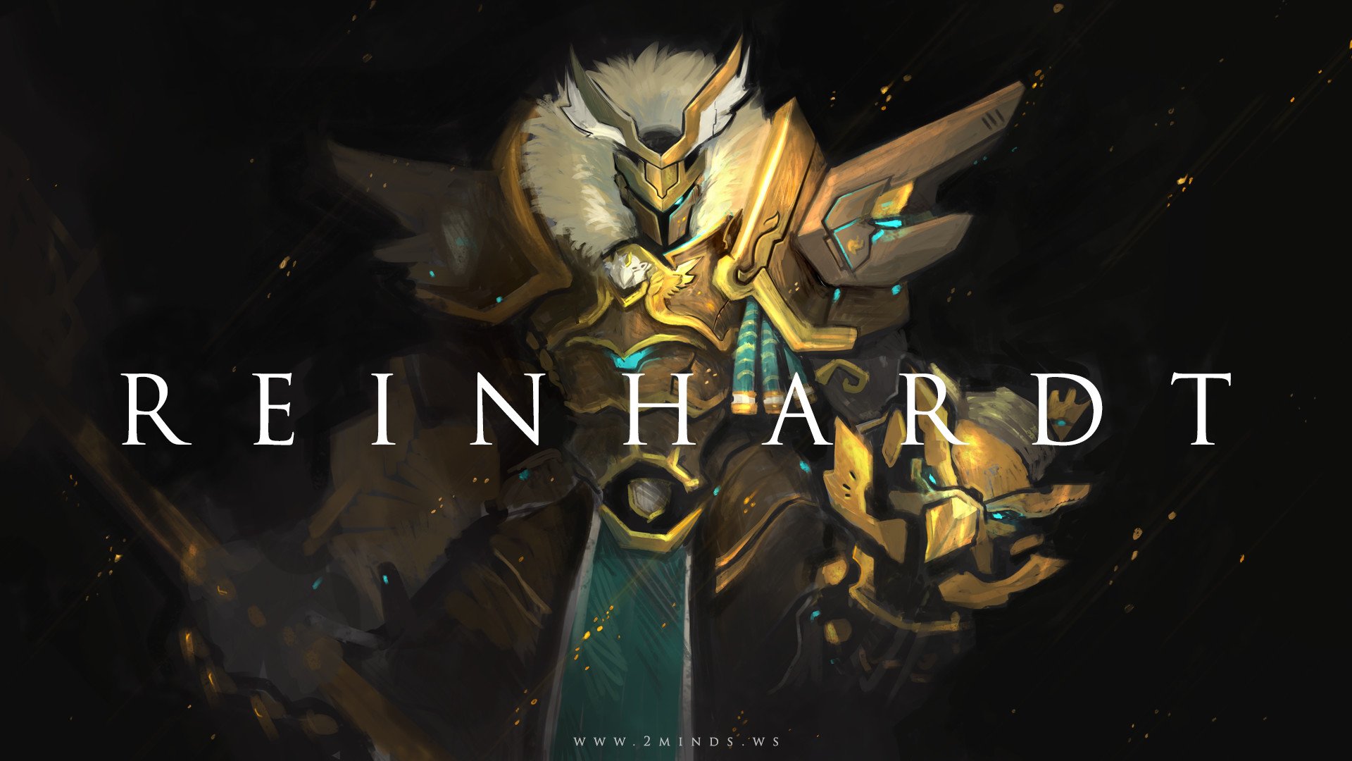 Download Reinhardt (Overwatch) Video Game Overwatch Art