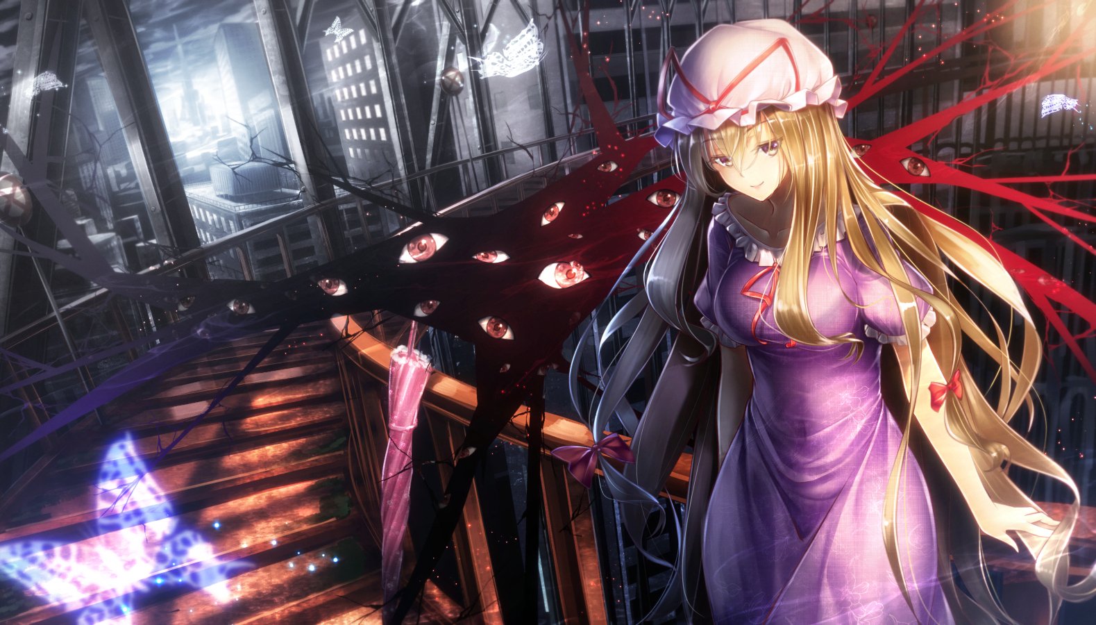 Download Yukari Yakumo Anime Touhou Art