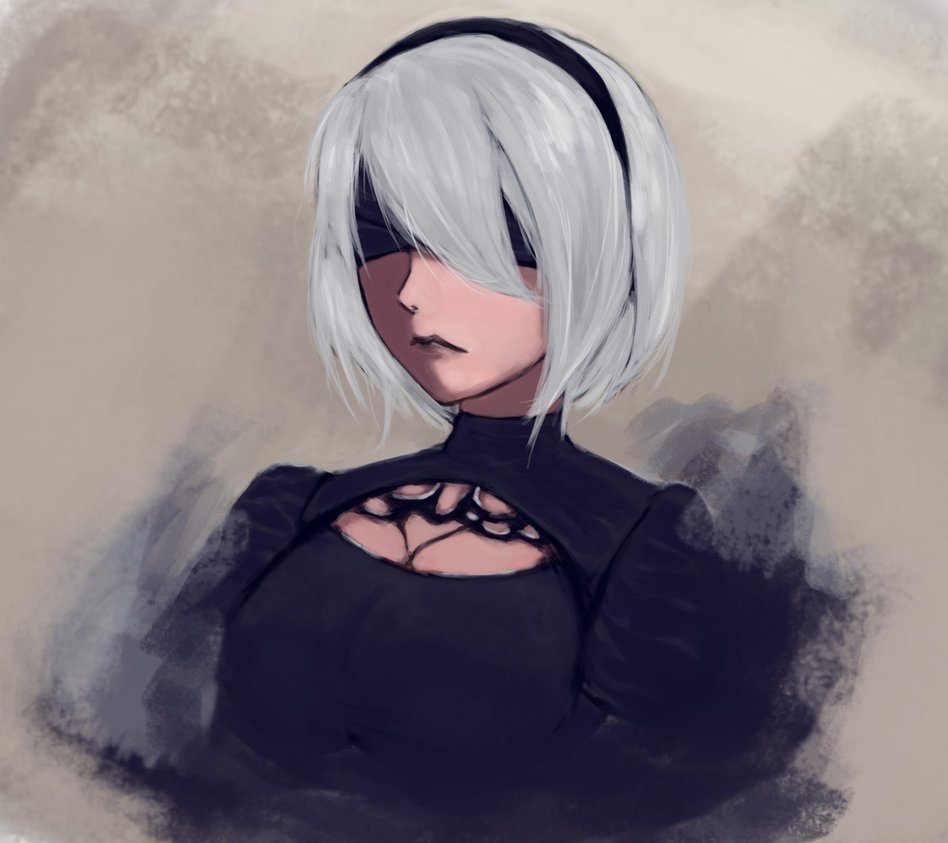 Video Game NieR: Automata Art