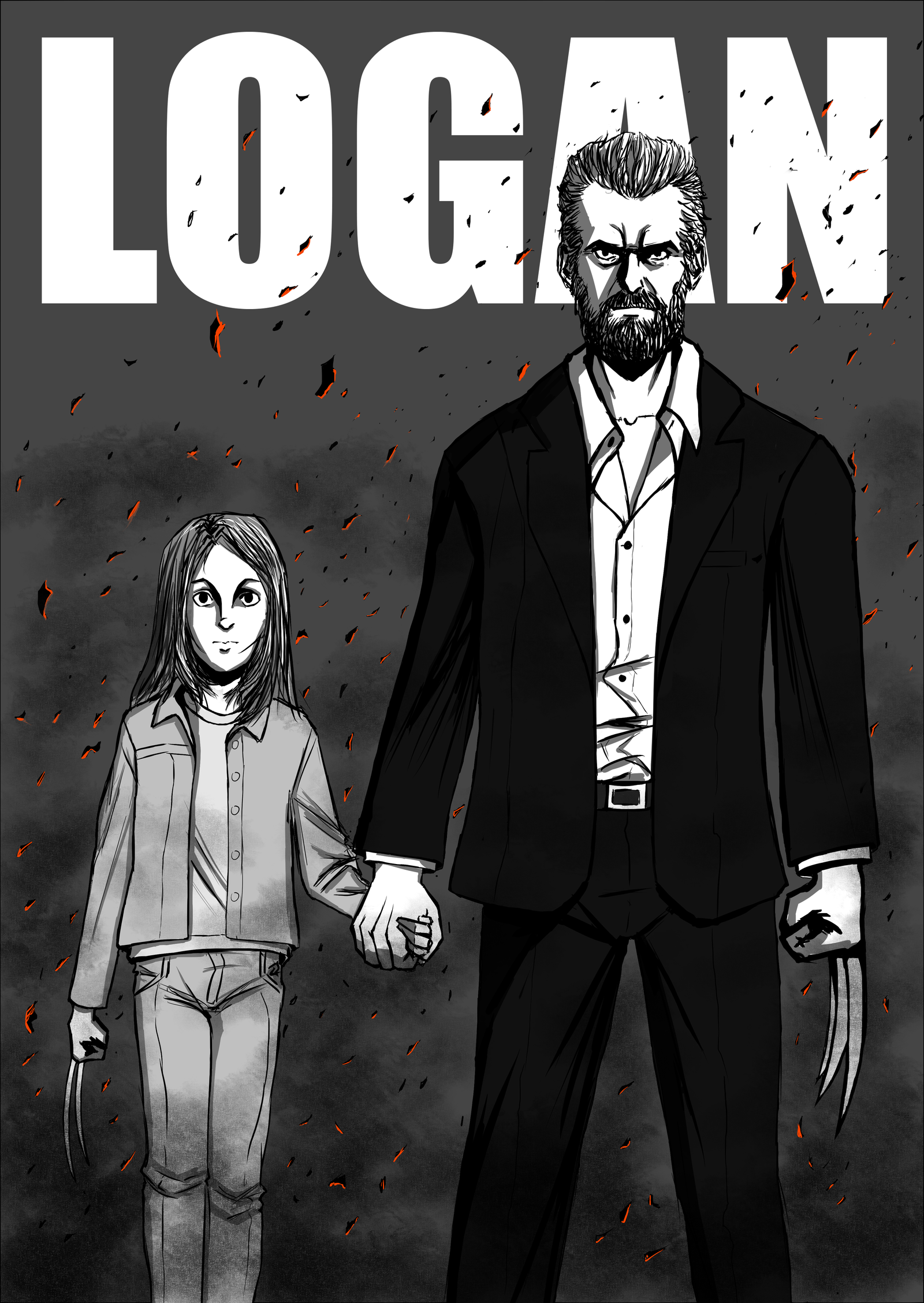 Download Movie Logan Art