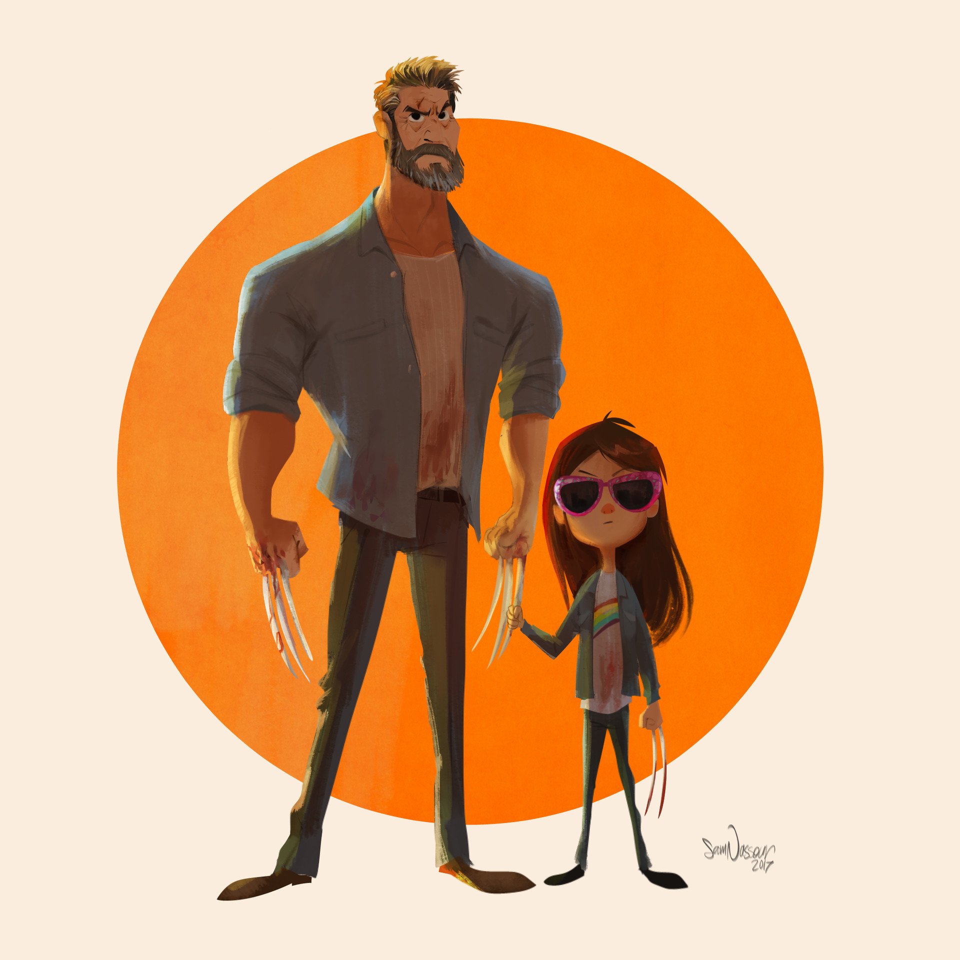 Download Movie Logan Art
