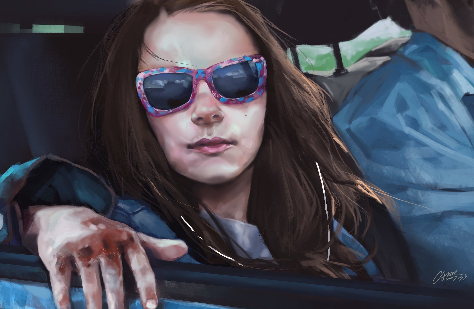 Download Dafne Keen Movie Logan Art