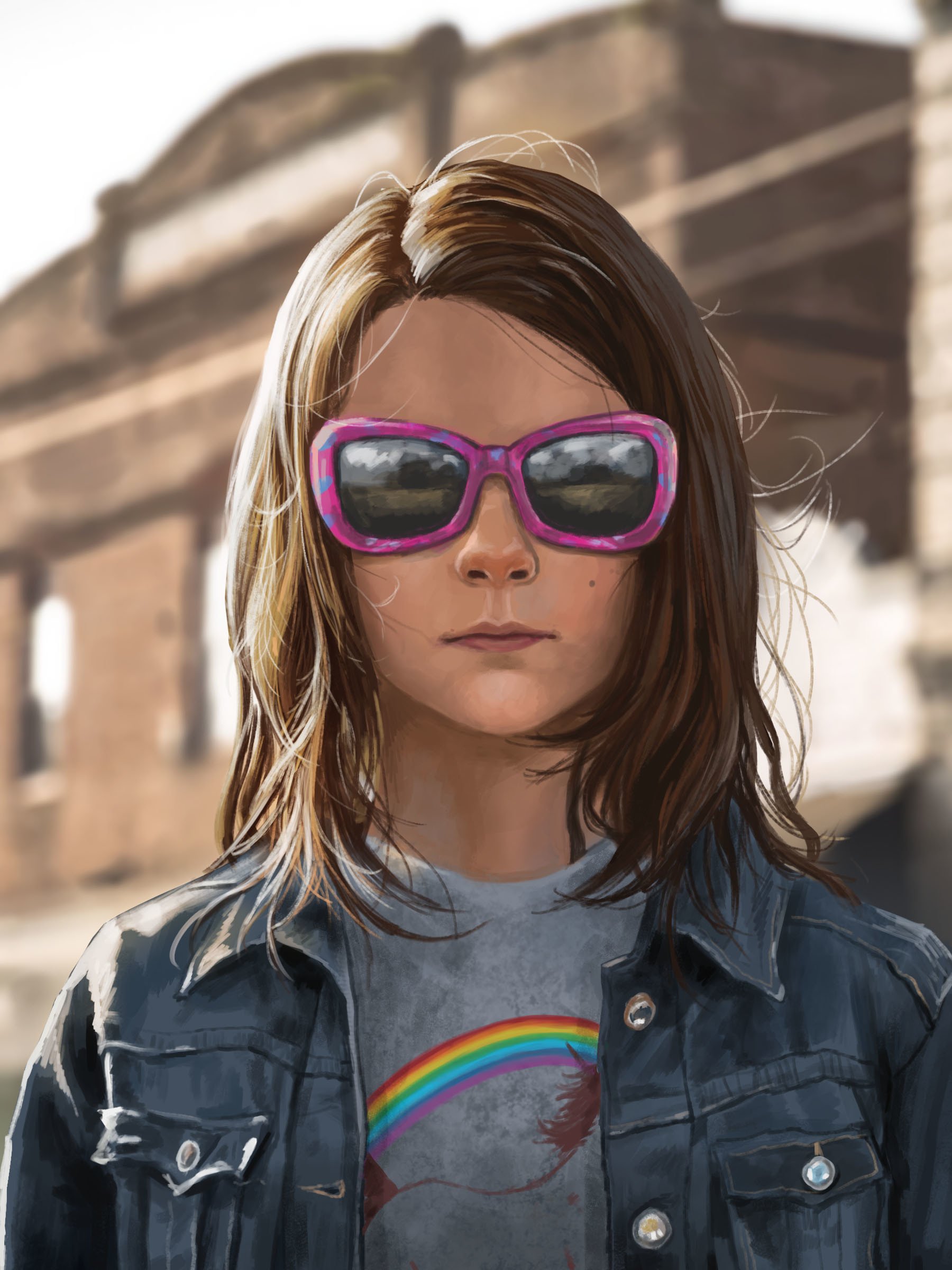 Download Logan James Howlett X-23 Dafne Keen Movie Logan Art