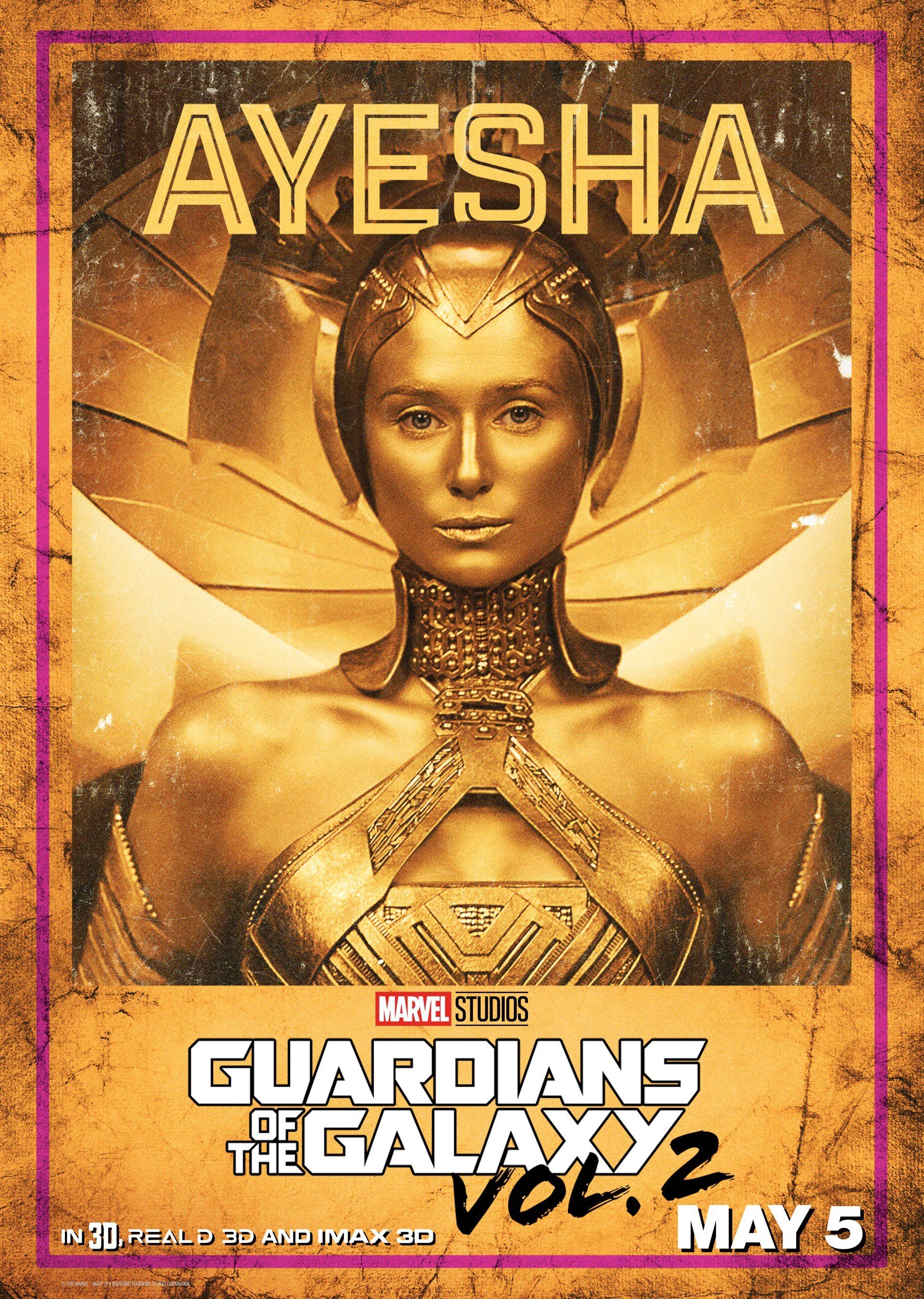 Download Elizabeth Debicki Ayesha (Guardians Of The Galaxy) Movie Guardians Of The Galaxy Vol. 2 Art