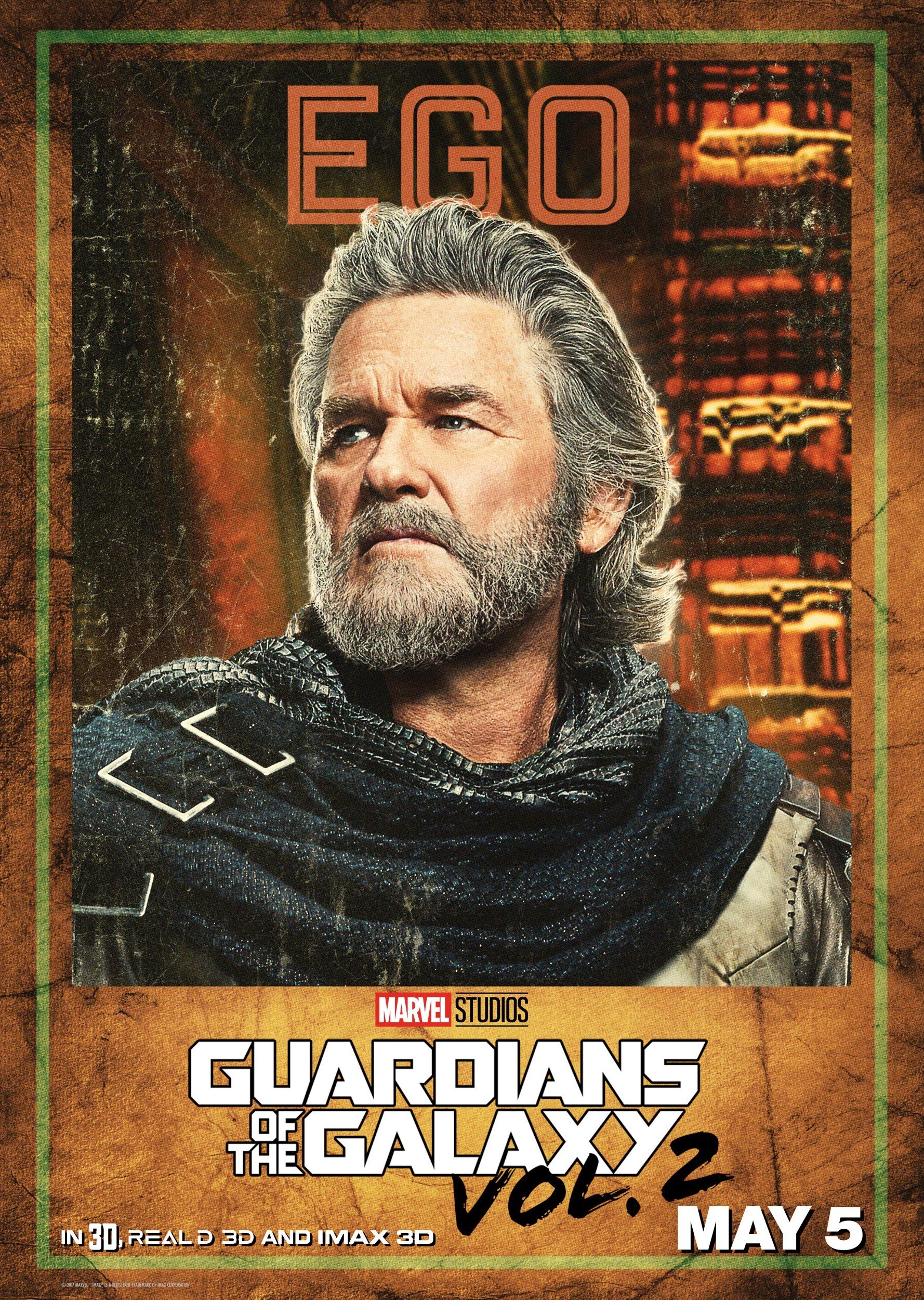 Download Kurt Russell Ego (Marvel Comics) Movie Guardians Of The Galaxy Vol. 2 Art