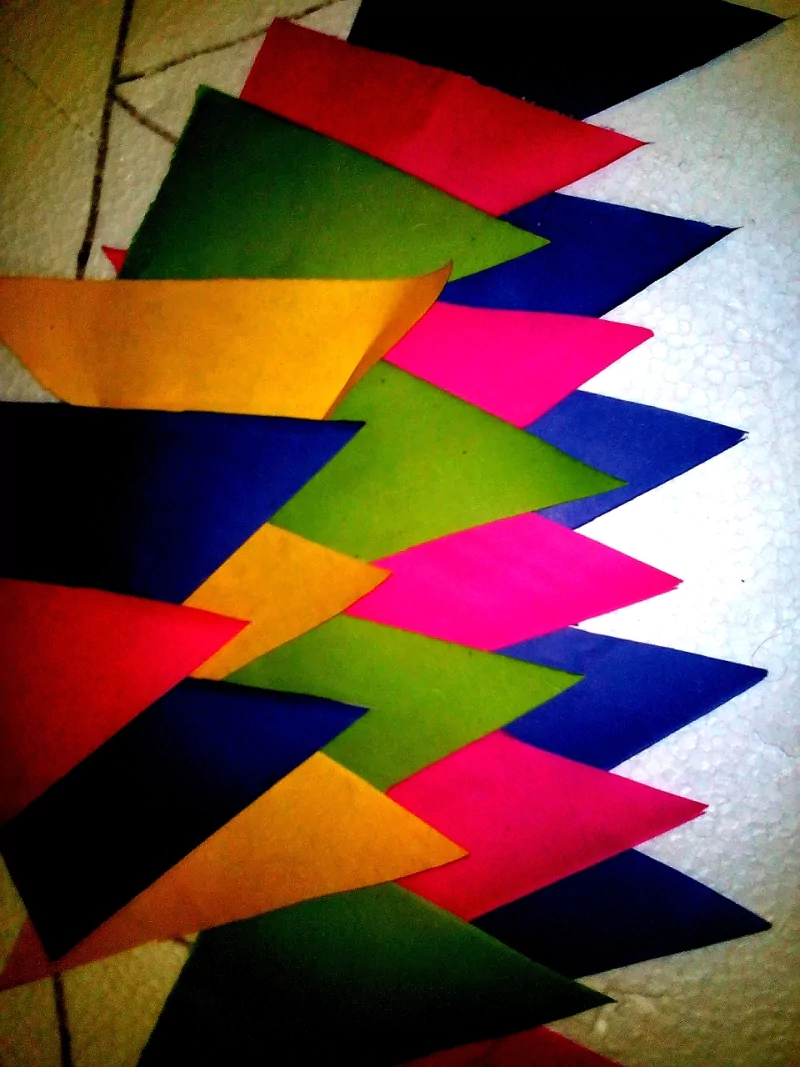  colourful paper