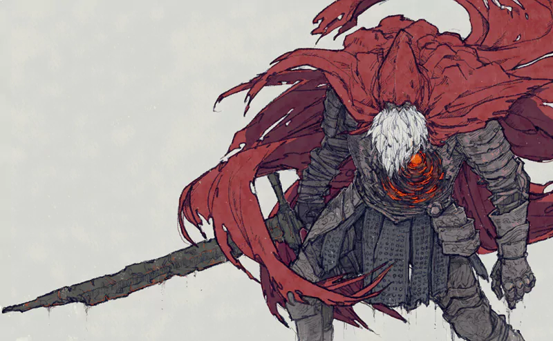 video game Dark Souls III Slave Knight Gael Image