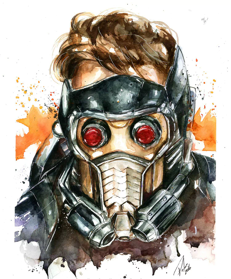 Star Lord movie Guardians of the Galaxy Vol. 2 Image